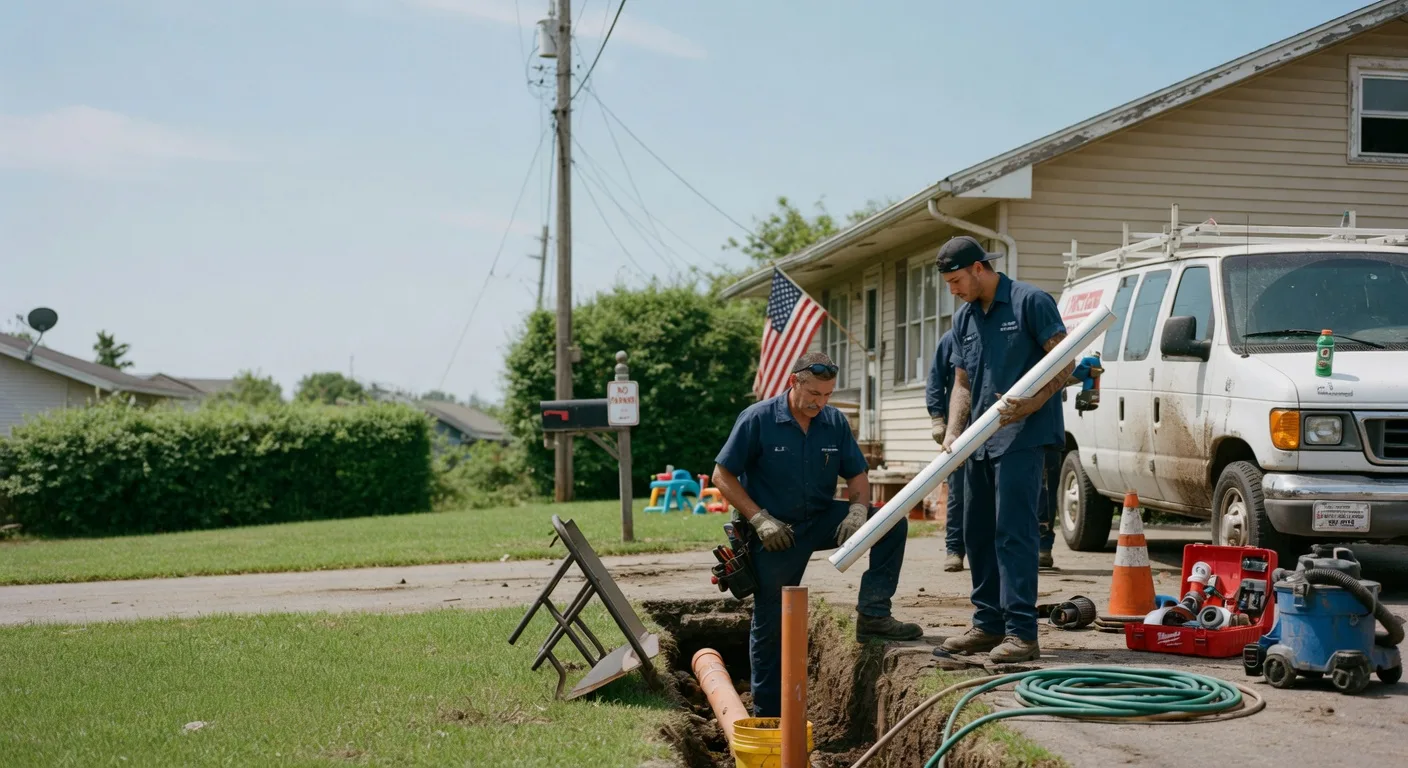 Sewer Line Inspection in Burkettsville, OH